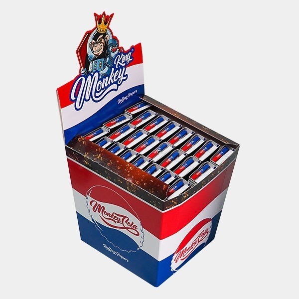 Papel + Filtro King Size Smell Monkey King king money cola display