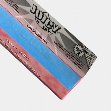 Juicy Jay's Papel de Fumar de Sabores cotton candy abierto