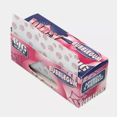 Mortalhas de Sabores Juicy Jay's Rolls Bubble Gum - GB The Green Brand