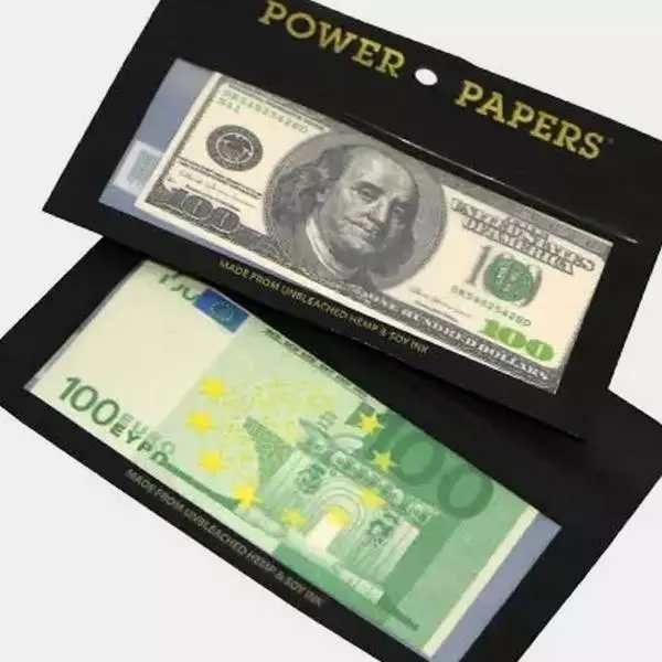 View Papel para fumar com design de bilhete - GB The Green Brand