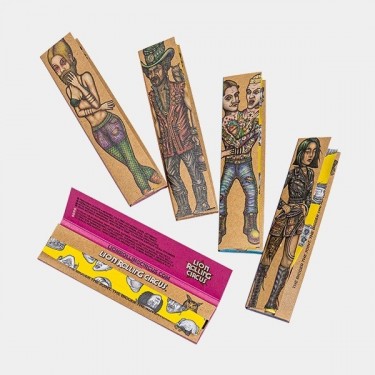 Papel de Liar Natural King Size Lion Rolling Circus