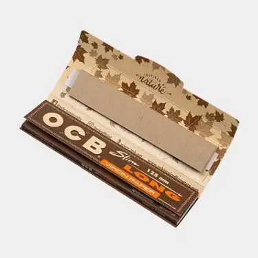 OCB Virgin Slim Long Papers + Tips - GB The Green Brand