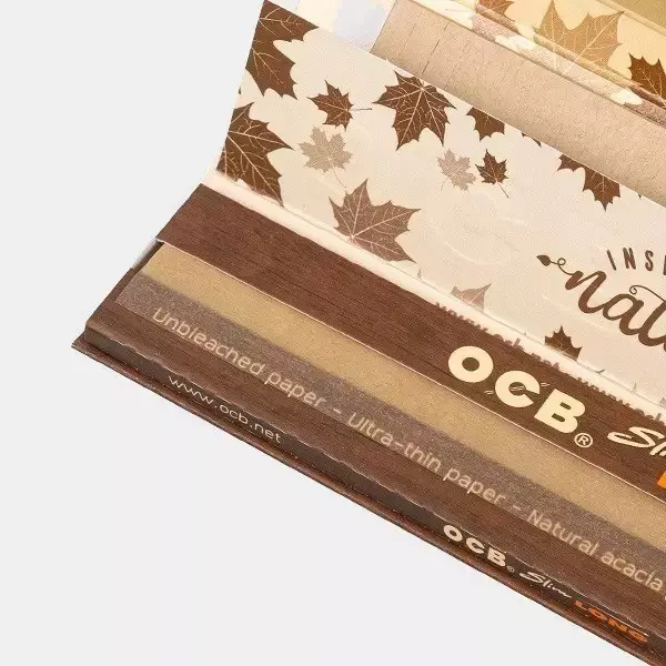 OCB Virgin Slim Long Papers + Tips - GB The Green Brand