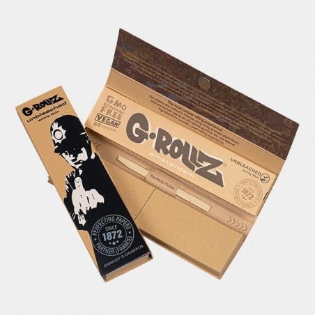 Papel King Size + Filtro Unbleached G-Rollz rude copper