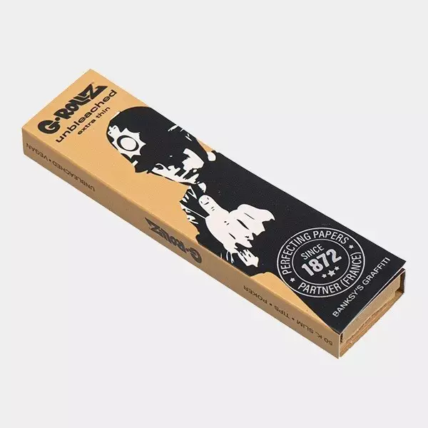 Mortalhas King Size + Filtro Unbleached G-Rollz