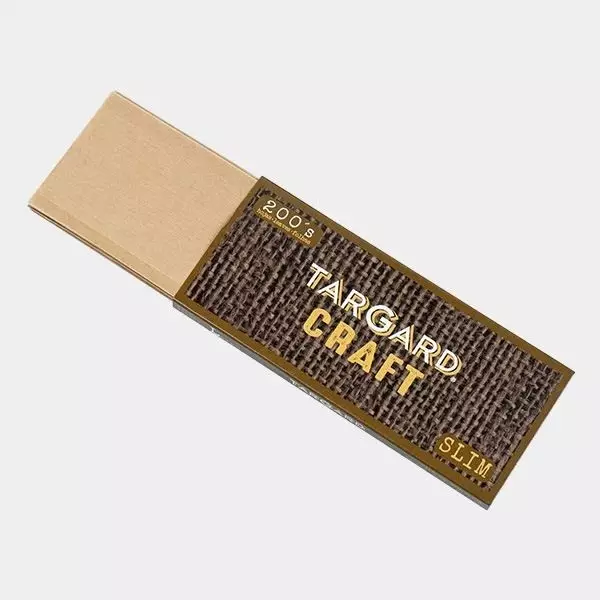View TarGard Craft 200 King Size Slim Rolling papers - GB The Green Brand
