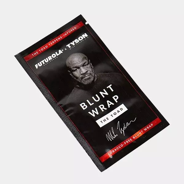 Wraps con Terpenos Infusionados Tyson 2.0 X Futurola envase