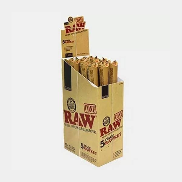 RAW Cono 5 Stage Rawket display