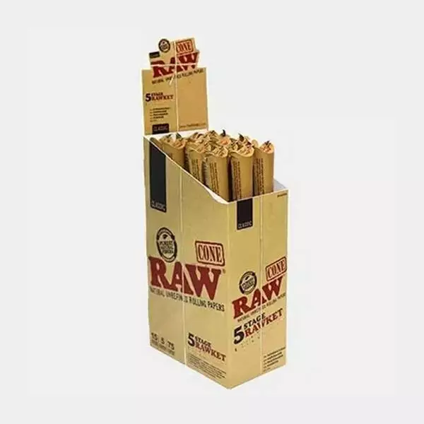 RAW Cono 5 Stage Rawket display