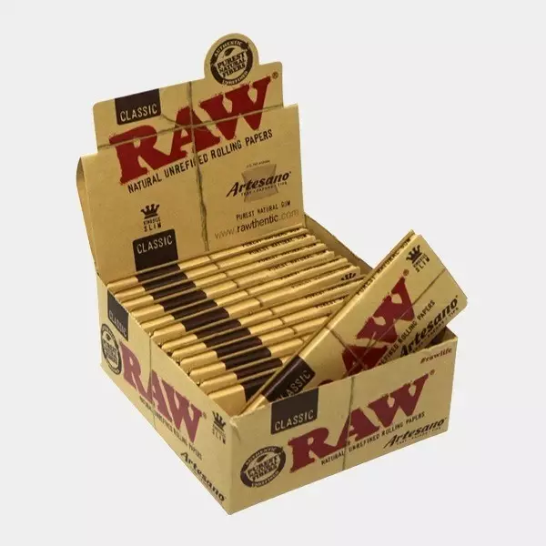 RAW Papel Artesano King Size display