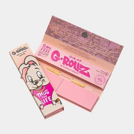 Papel King Size + Filtros Pink G-Rollz