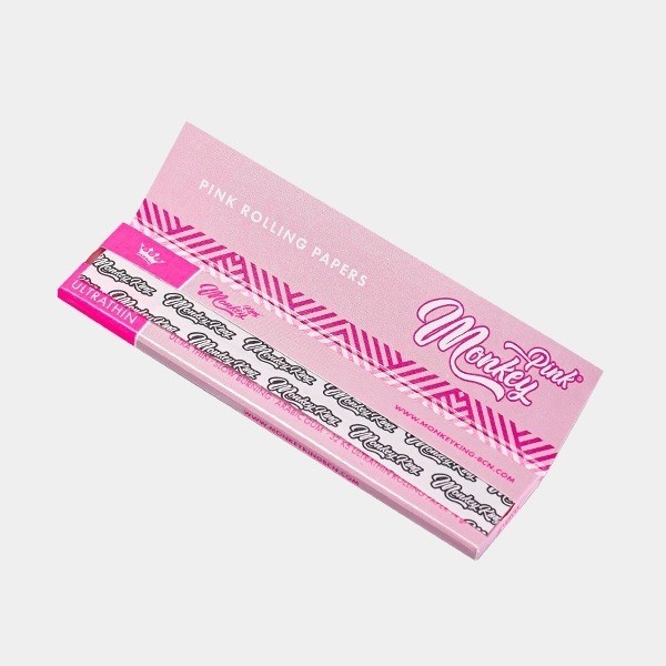 Papel King Size Slim Monkey King rosa