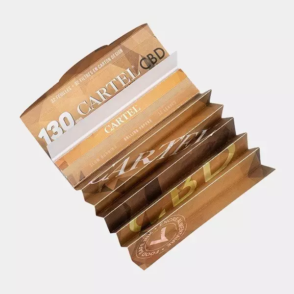 View Cartel Unbleached Bamboo Rolling Papers + CBD Tips