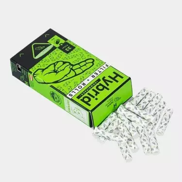 Kombipack Mortalhas Rolo + 33 Filtros Hybrid - GB The Green Brand