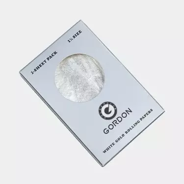White Gold 1.1/4 Rolling Papers Gordon - GB The Green Brand