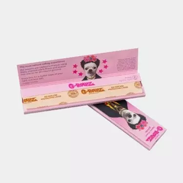 Papel G-Rollz Pink King Size