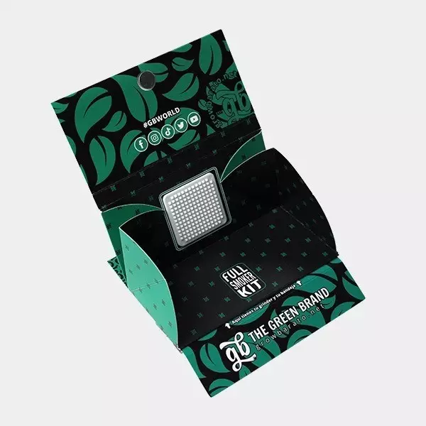 View GB 4 in 1 Rolling Paper Leaves King Size Slim - GB