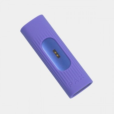 Funda de Silicona para PAX morado parte trasera