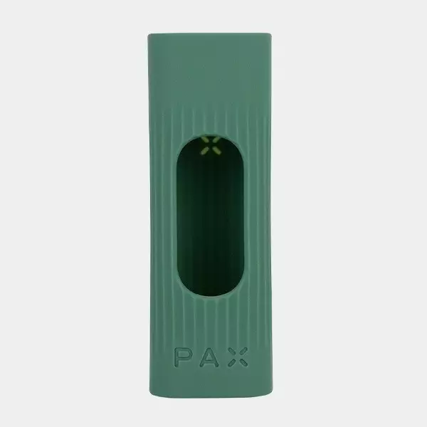Funda de Silicona para PAX verde parte trasera