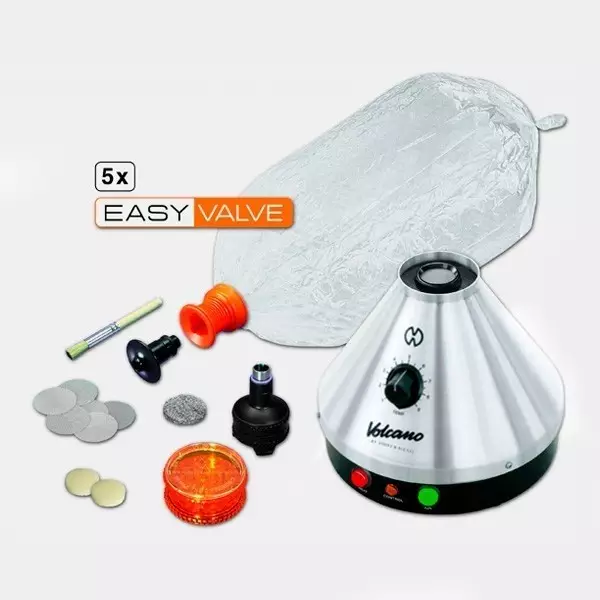View Volcão Classic + Starter Set Easy Valve - GB The Green Brand