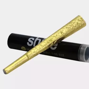 Gold 24K Shine King Size Cone