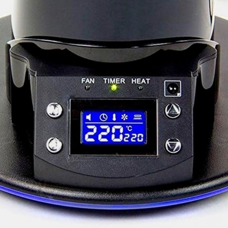 Vaporizador Arizer Extreme Q detalle display