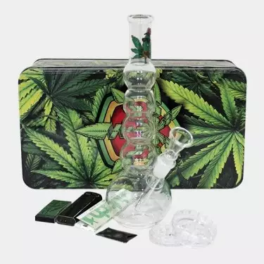 Conjunto Bong com Greenline Design Box - GB The Green Brand