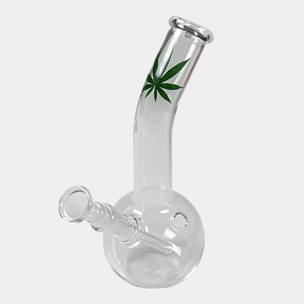 Set Bong con Caja Greenline 16cm bong de cristal