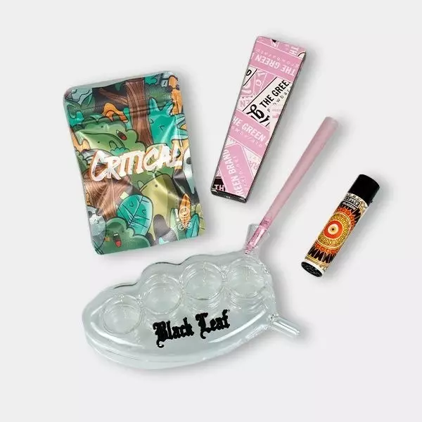 View Pipa Pura Black Leaf Knuckle Duster Kit Completo