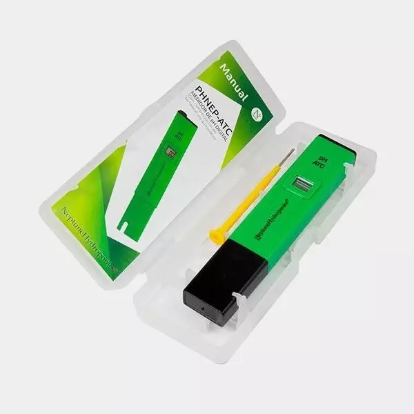 View Neptune Hydroponics pH Meter box