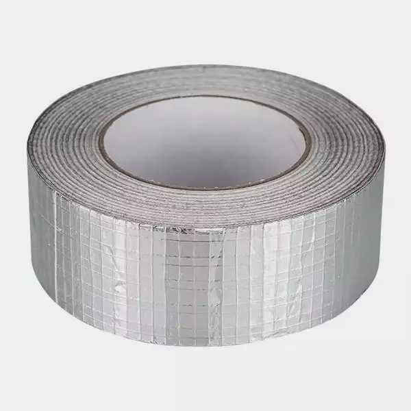 Fita adesiva de alumínio brilho metal