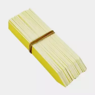 Plastic Labels to identify strains. - GB