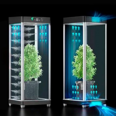 VGROW Smart Grow Box VIVOSUN Cerrado Ventilación