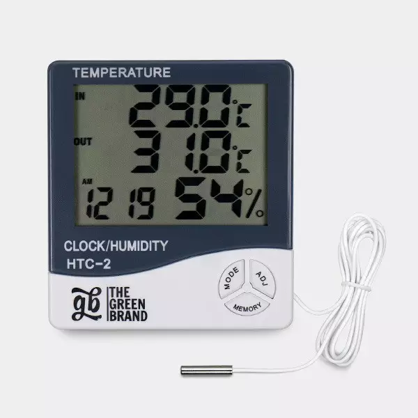 GB Thermohygrometer with Big Screen and Probe - GB