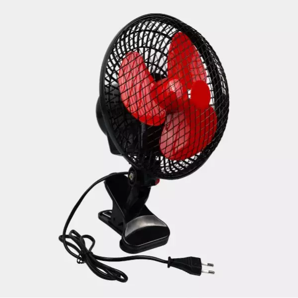 Oscillating clip-on fan