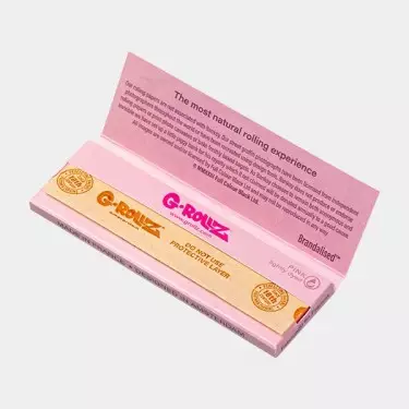 Papel 1.1/4 G-Rollz Pink abierto