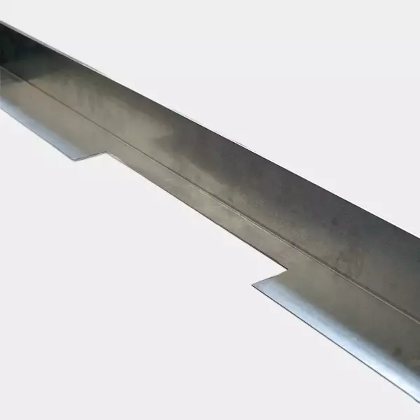 Soporte para bandejas - patas mesa de cultivo detalle abertura mesa