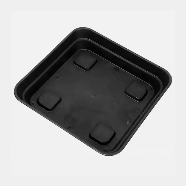 Prato para vaso quadrado