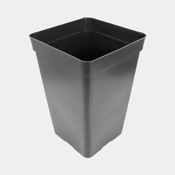 Vasos Quadradas Pretos- GB The Green Brand