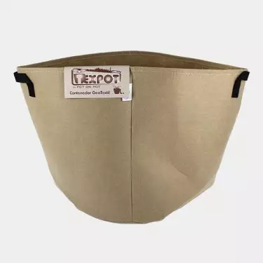 Brown Large Fabric Planters - Grow Barato