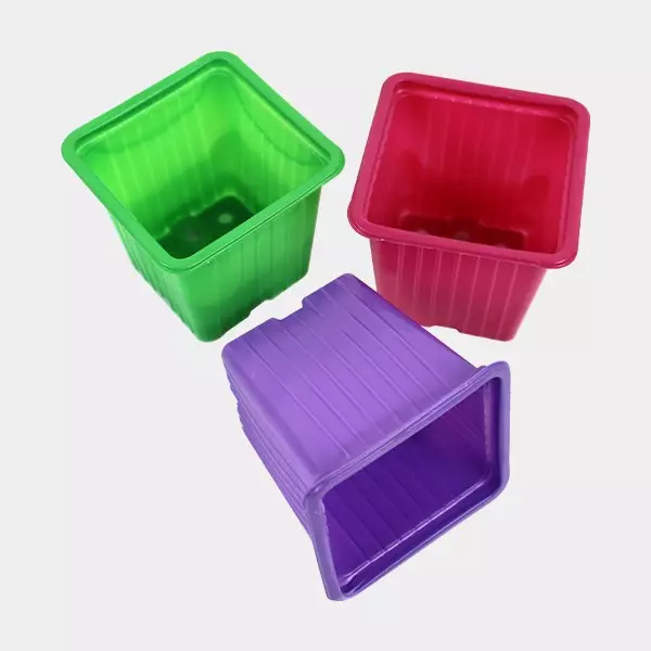 View 90 Macetas de Colores 7 x 7 x 6 cm