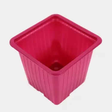 90 Macetas de Colores 7 x 7 x 6 cm rosa