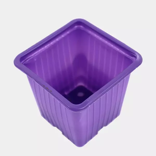 90 Macetas de Colores 7 x 7 x 6 cm lila