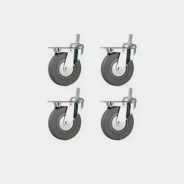 4-wheel kit for grow tray or grow table legs