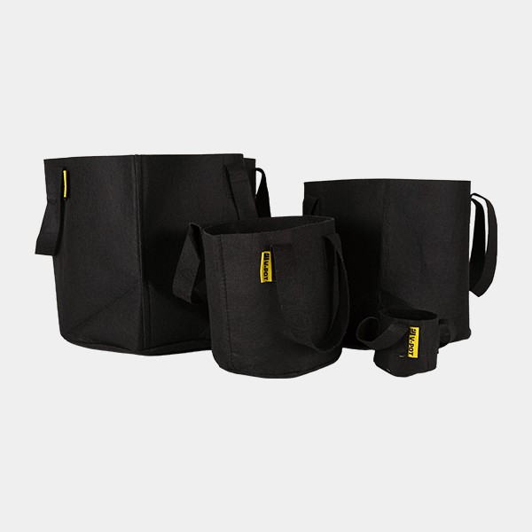 View Maceta V-Pot de Tela Negra