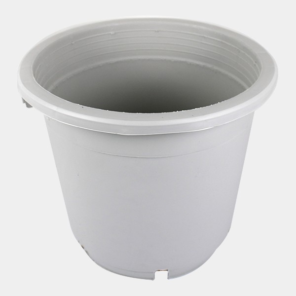 Vaso / Pote branco grande com alças