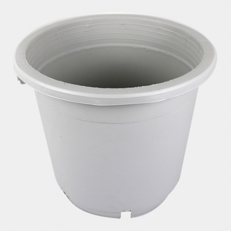 Maceta/contenedor grande blanca con asas 17L