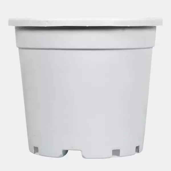 Maceta/contenedor grande blanca con asas Maceta/contenedor grande blanca con asas 17L