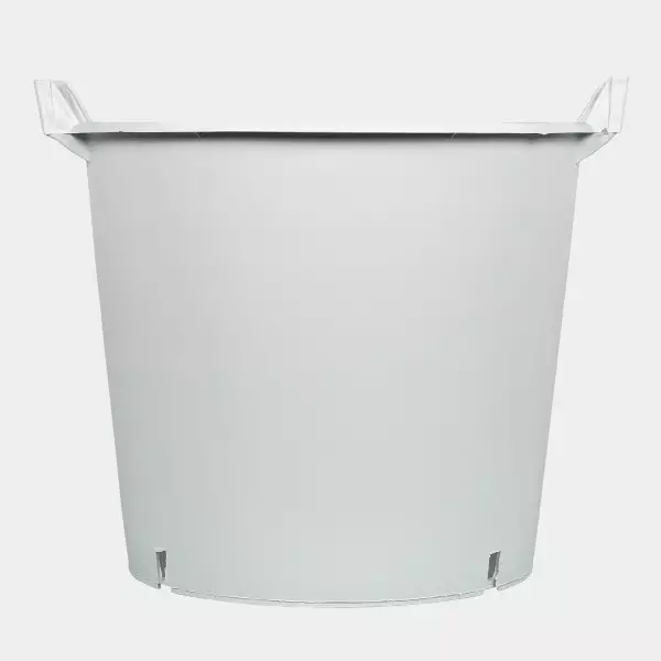 Maceta/contenedor grande blanca con asas Maceta/contenedor grande blanca con asas 50L