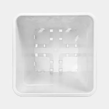 Vasos Brancos Quadrados - GB The Green Brand